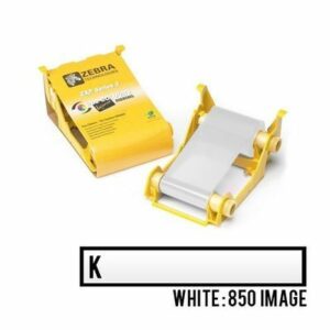 Zebra ZXP3 Monochrome White Ribbon