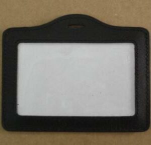 Leather ID Card Holder - Horizontal